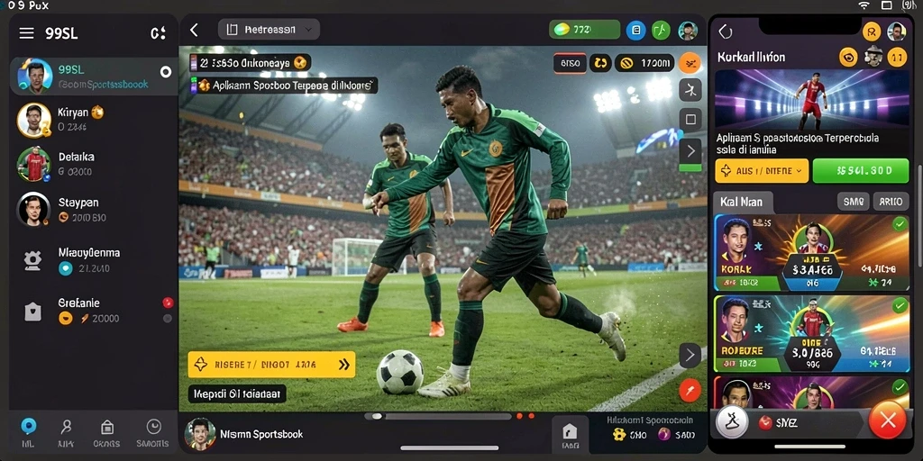 Screenshot tampilan gameplay Sportsbook di aplikasi 99SL.