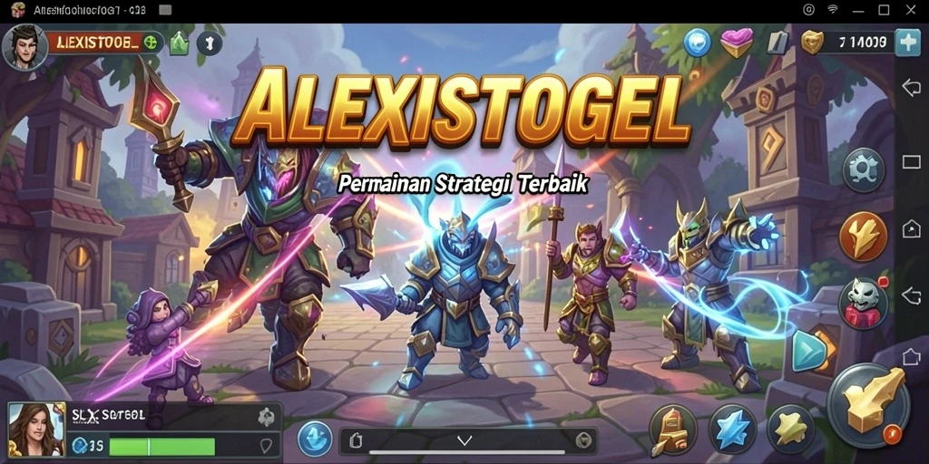 Tampilan tangkapan layar dari gameplay ALEXISTOGEL yang menarik dan strategis.