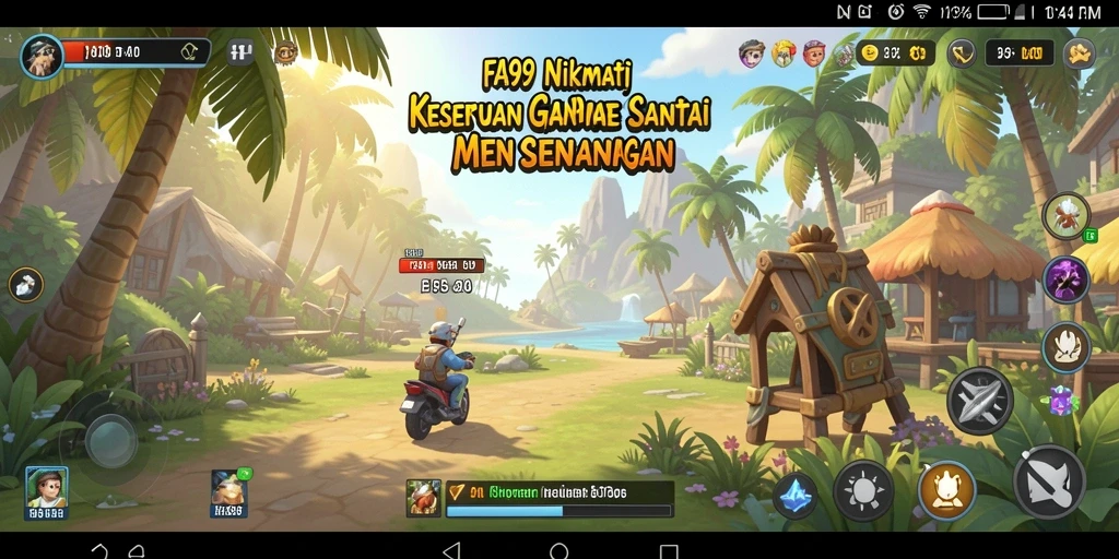 Screenshot gameplay FA99 menampilkan keseruan dalam setiap tantangan.