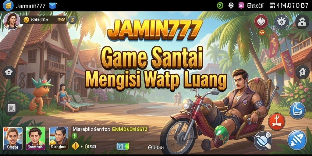 Tangkapan layar gameplay JAMIN777 yang seru dan penuh warna.
