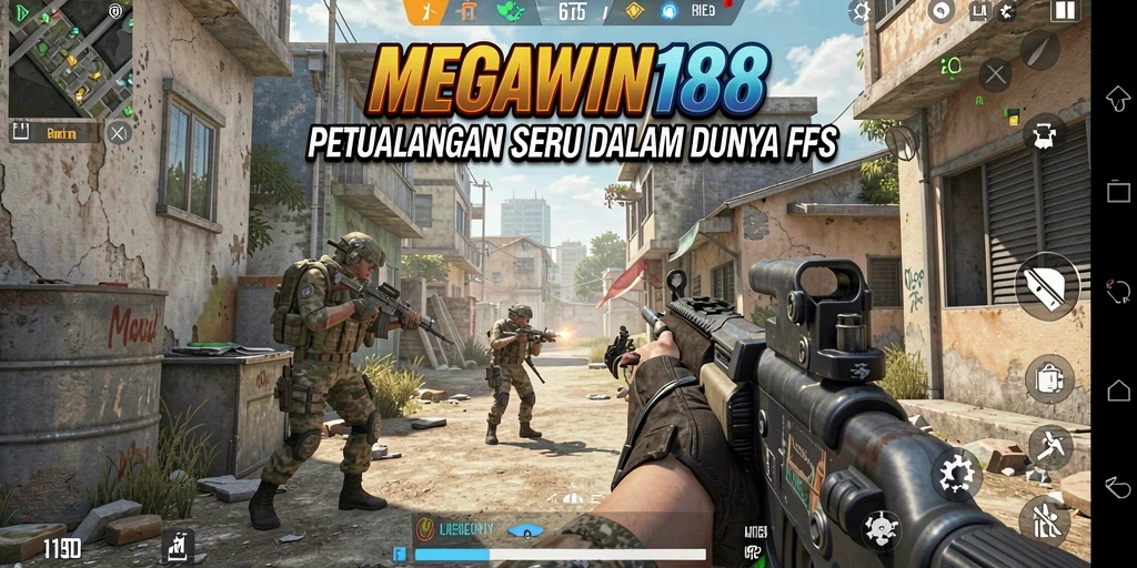 Tampilan utama gameplay MEGAWIN188 yang seru dan mendebarkan.