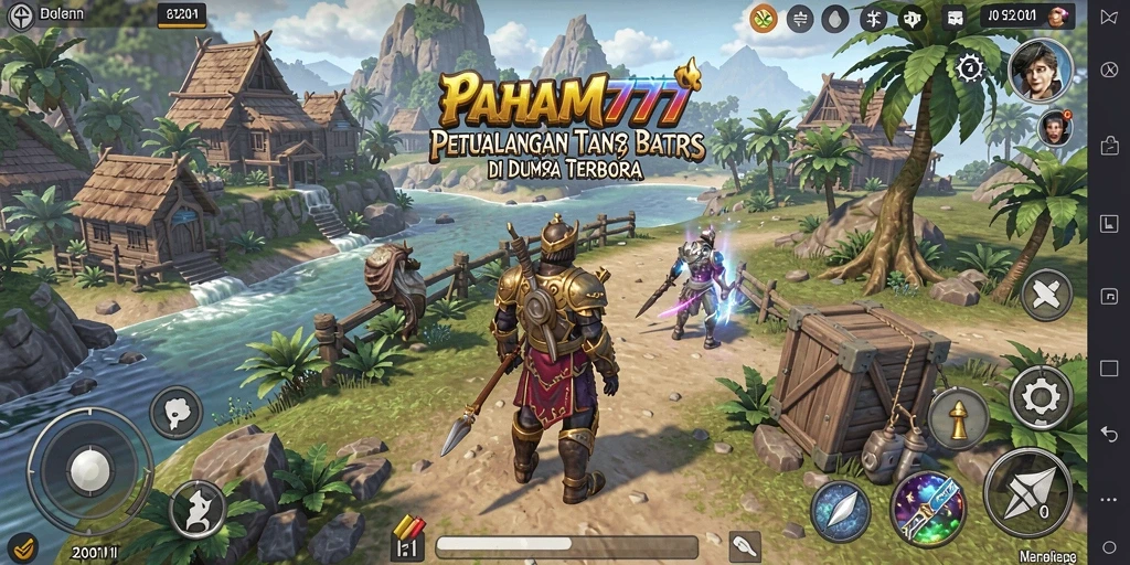 Tampilan gameplay PAHAM777 yang memukau di dunia terbuka.