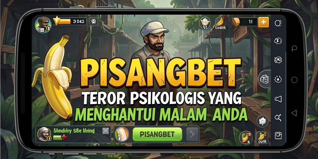 Gameplay PISANGBET yang menakutkan dalam suasana Horror.
