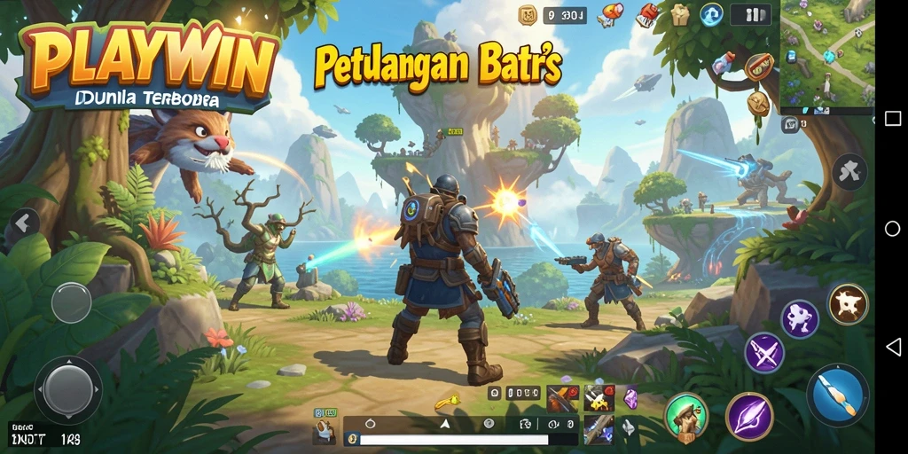 Tangkapan layar gameplay Open World yang menampilkan kebebasan eksplorasi dan petualangan seru.