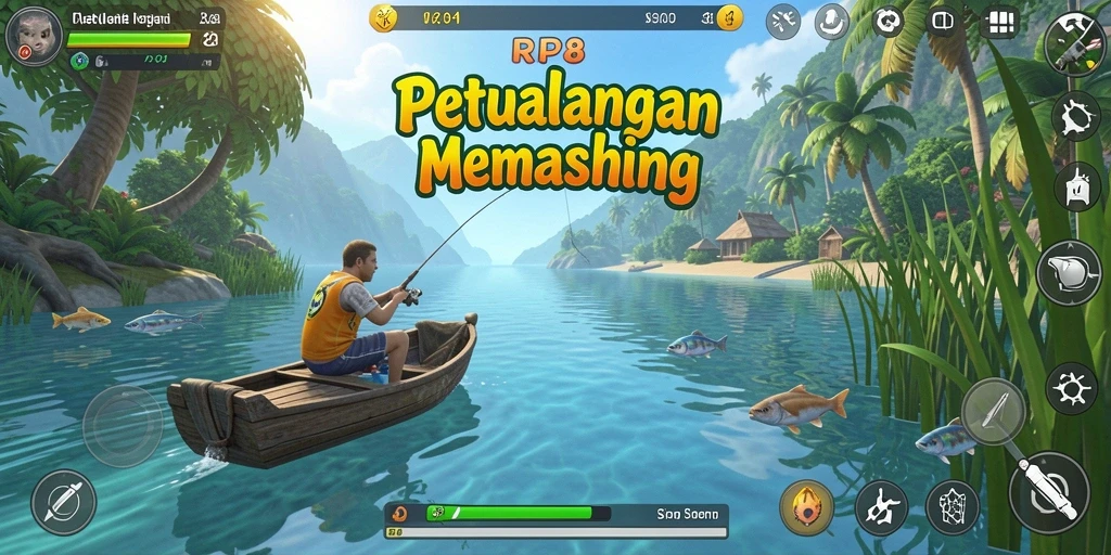 Tangkapan ikan yang menakjubkan di RP8.