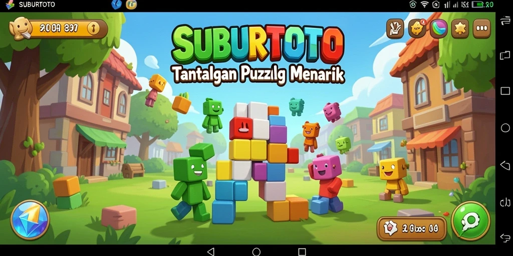 Tampilan gameplay SUBURTOTO yang menarik dan penuh tantangan.